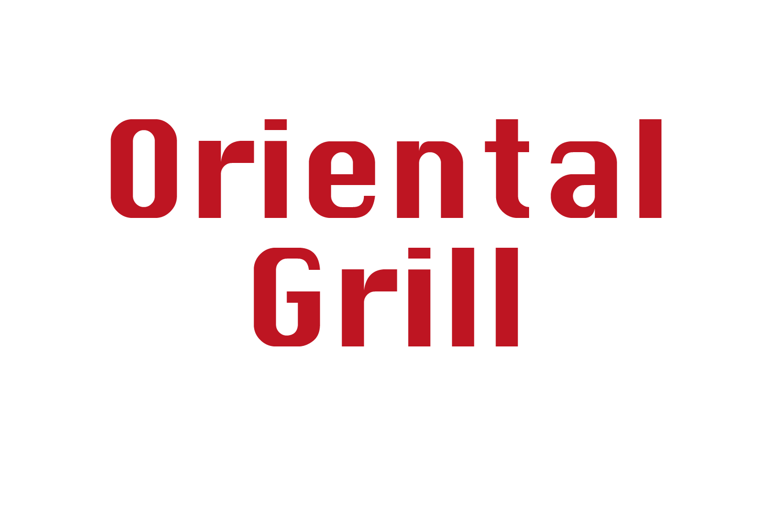 Oriental Grill logo